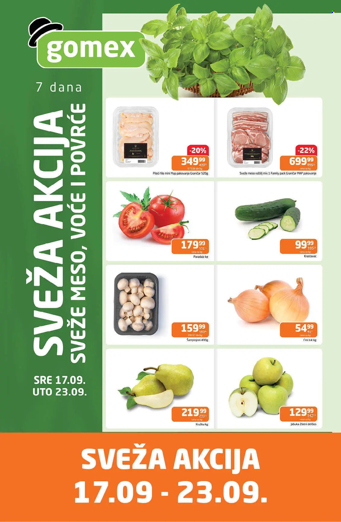 Gomex katalog - 17.09.2025 - 23.09.2025. Stranica 1