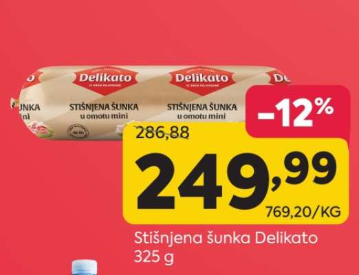 Stišnjena šunka Delikato