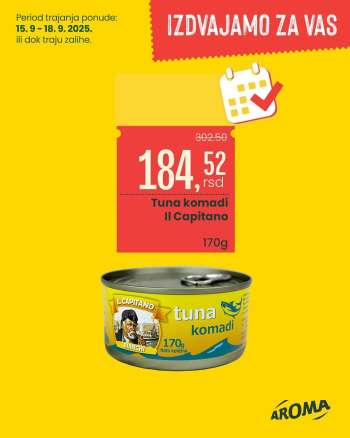 Aroma Market katalog - 15.09.2025 - 18.09.2025.