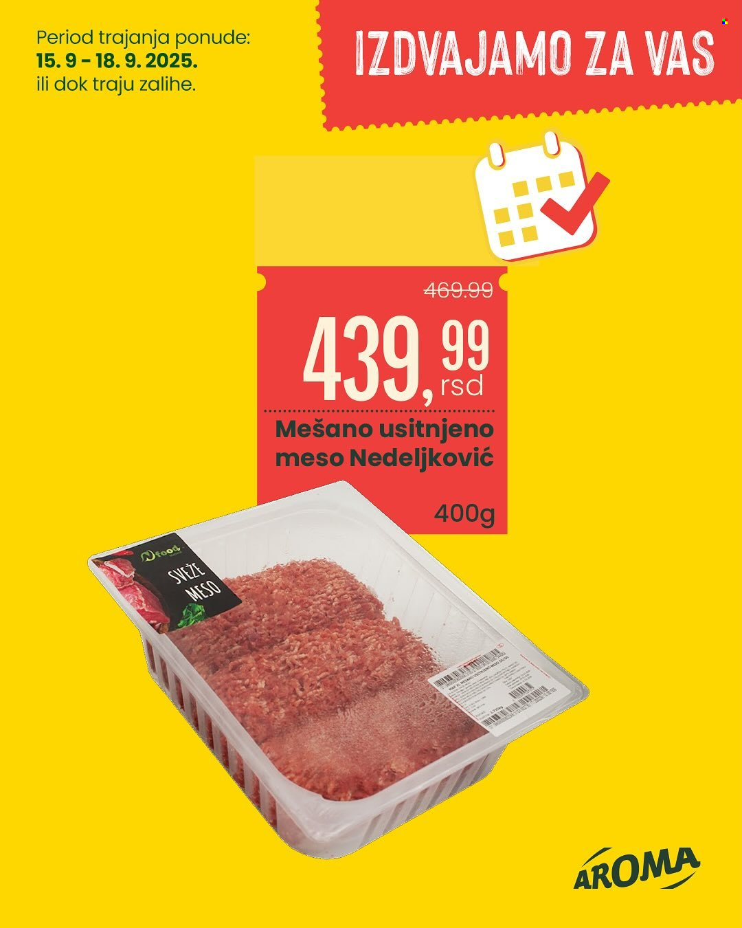 Aroma Market katalog - 15.09.2025 - 18.09.2025. Stranica 7
