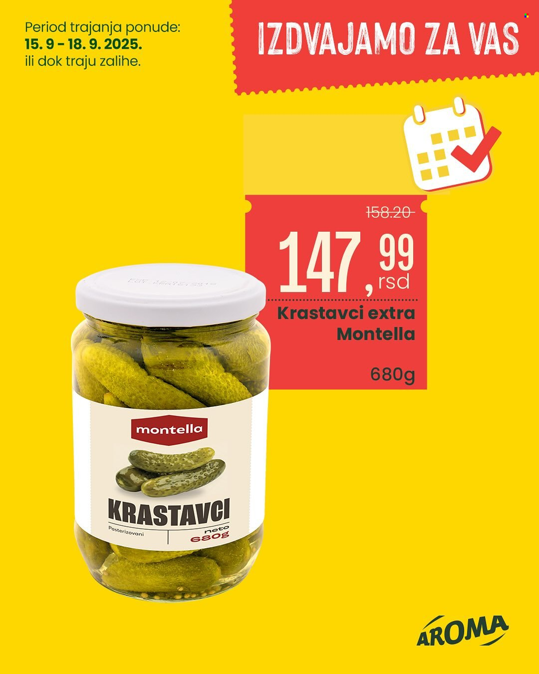 Aroma Market katalog - 15.09.2025 - 18.09.2025. Stranica 8