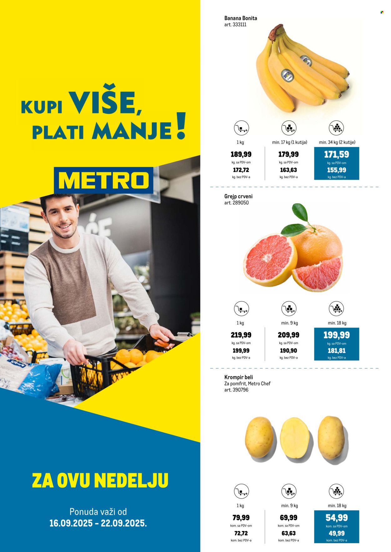 Metro katalog - 16.09.2025 - 22.09.2025. Stranica 1