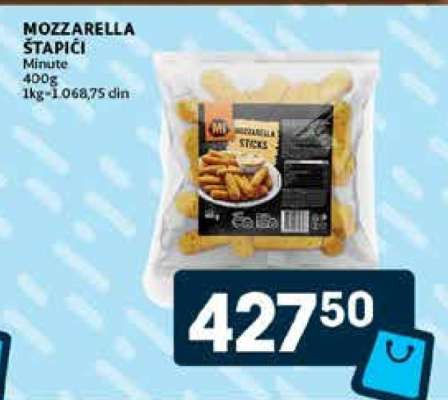 MOZZARELLA ŠTAPIĆI