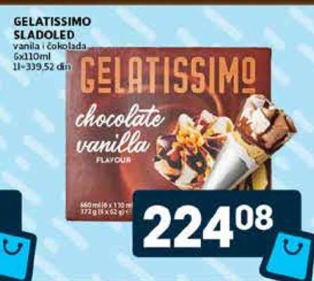 GELATISSIMO SLADOLED