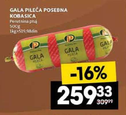 GALA PILEĆA POSEBNA KOBASICA