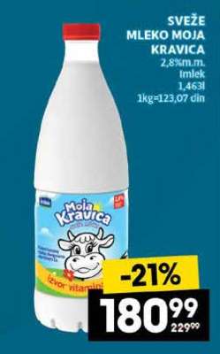 SVEŽE MLEKO MOJA KRAVICA