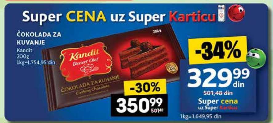 ČOKOLADA ZA KUVANJE