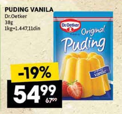 PUDING VANILA