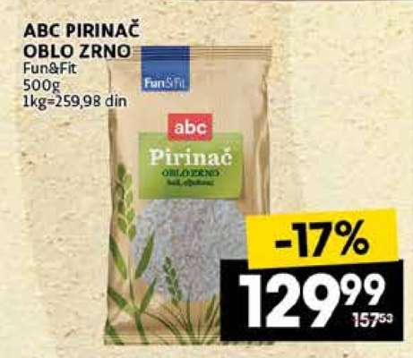 ABC Pirinac oblo zrno