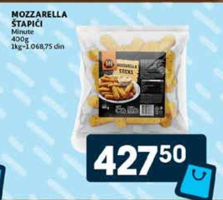 MOZZARELLA ŠTAPIĆI