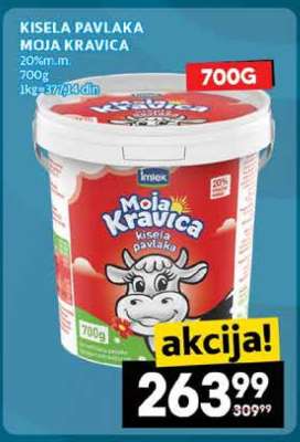 Kisela pavlaka Moja kravica