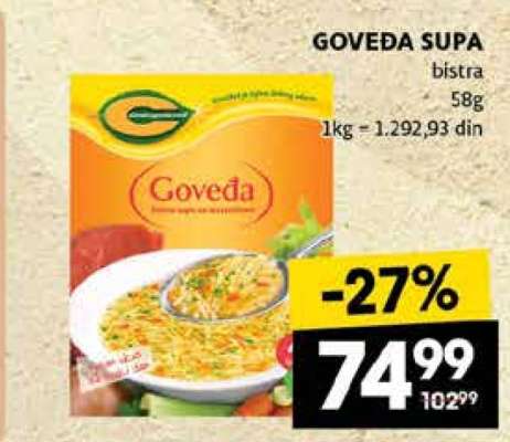 Goveđa supa