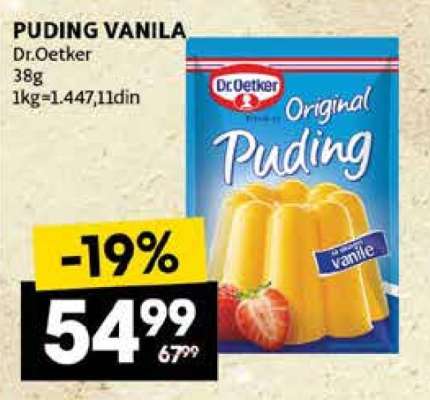 PUDING VANILA