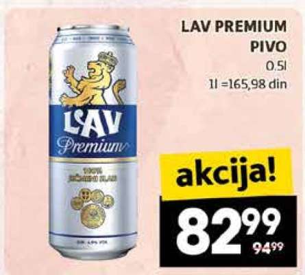 Lav Premium pivo
