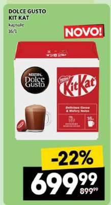 DOLCE GUSTO KIT KAT