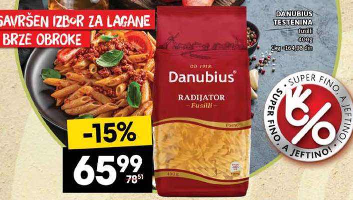 Danubius Radijator Fusilli