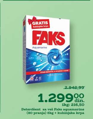 Faks Aquamarine