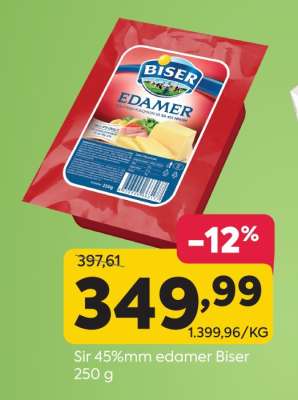 Sir 45%mm edamer Biser