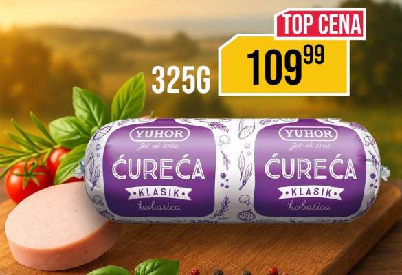 Yuhor Ćureća klasik kobasica