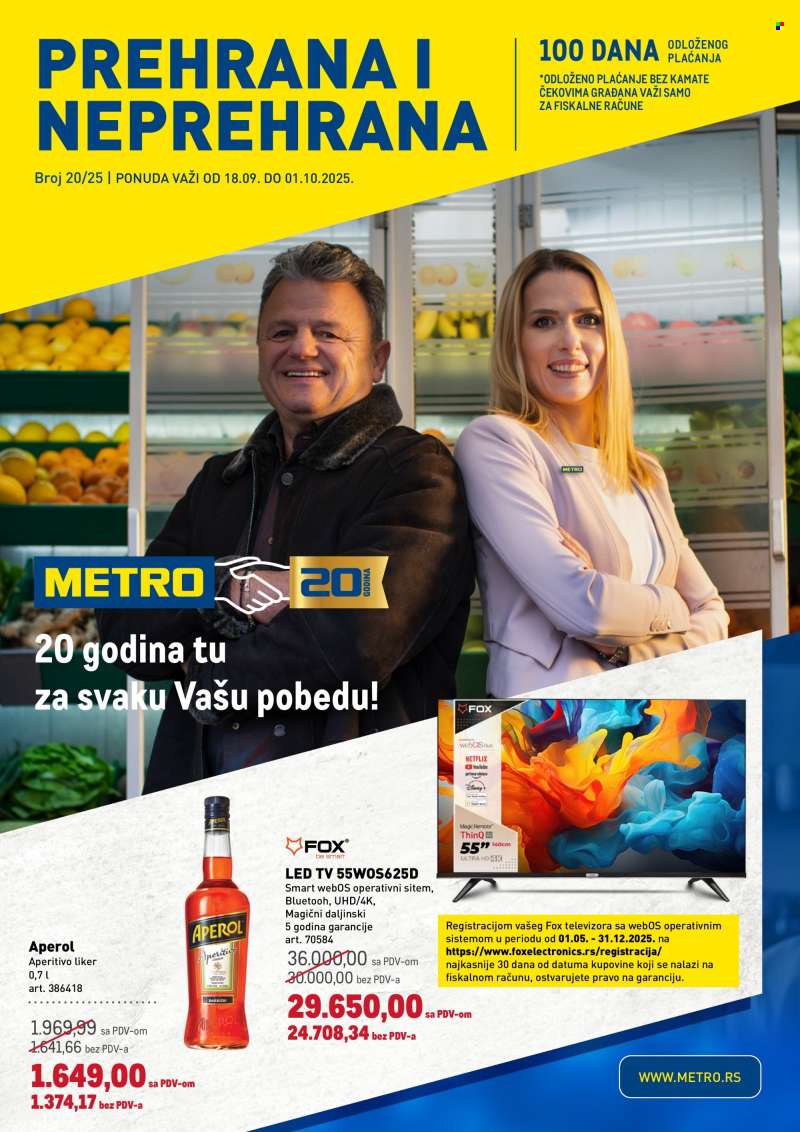 Metro katalog - 18.09.2025 - 01.10.2025.