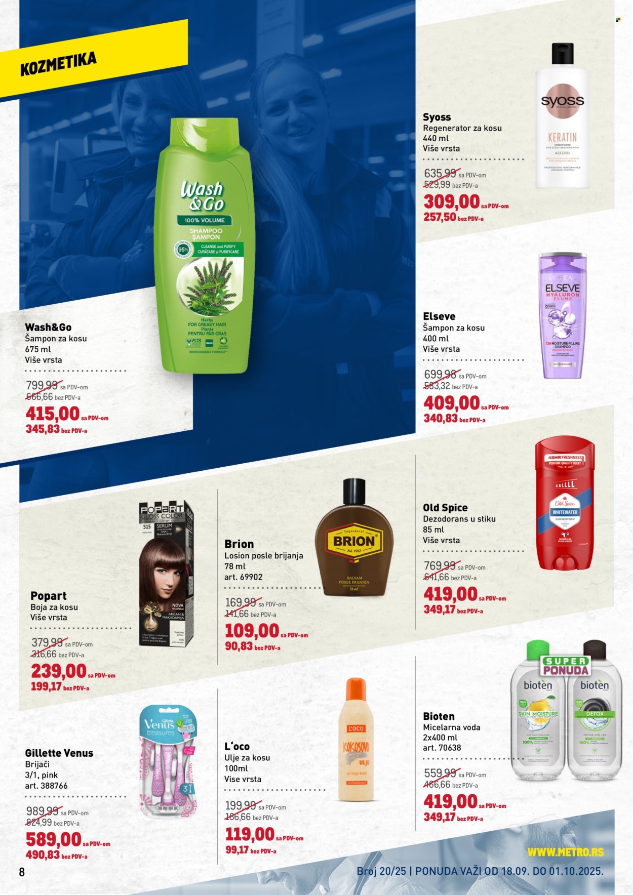 Metro katalog - 18.09.2025 - 01.10.2025. Stranica 8