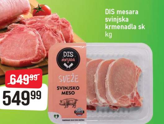 DIS mesara svinjska krmenadla