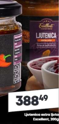 Ljutenica extra ljuta Excellent, 200g