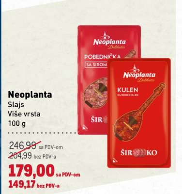 NEOPLANTA SLAJS