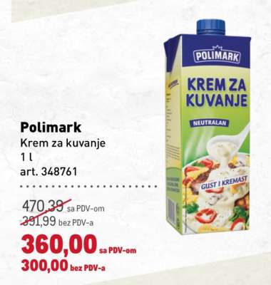 Polimark Krem za kuvanje