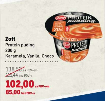 Zott Protein puding