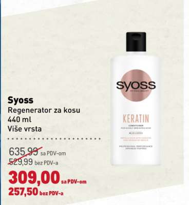 Syoss Regenerator za kosu