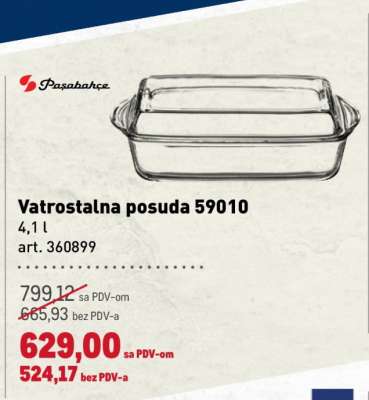 Vatrostalna posuda 59010