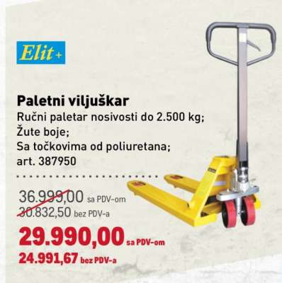 Paletni viljuškar