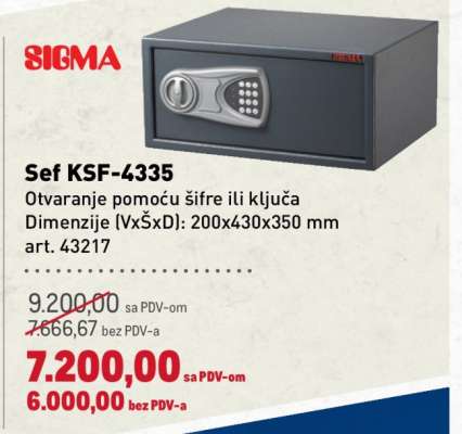 Sef KSF-4335