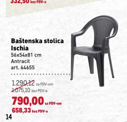 Baštenska stolica Ischia