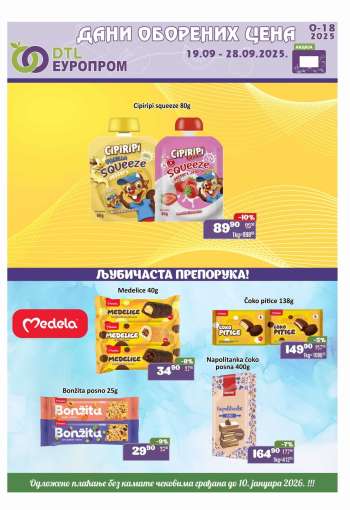 Europrom katalog - 19.09.2025 - 28.09.2025.