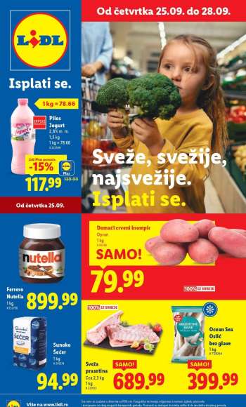 thumbnail - Katalog Lidl - Pogledajte naše ponude