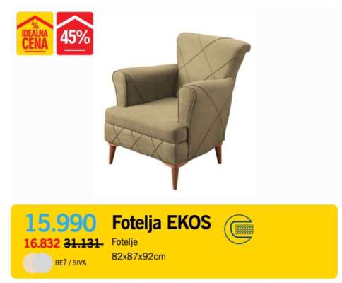 Fotelja EKOS