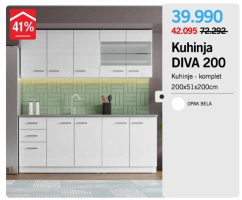 Kuhinja DIVA 200