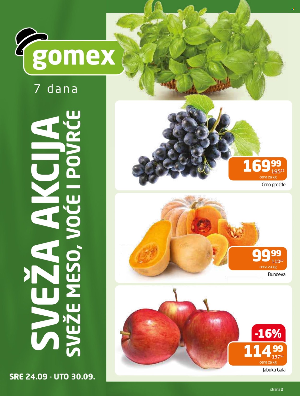 Gomex katalog - 24.09.2025 - 07.10.2025. Stranica 2