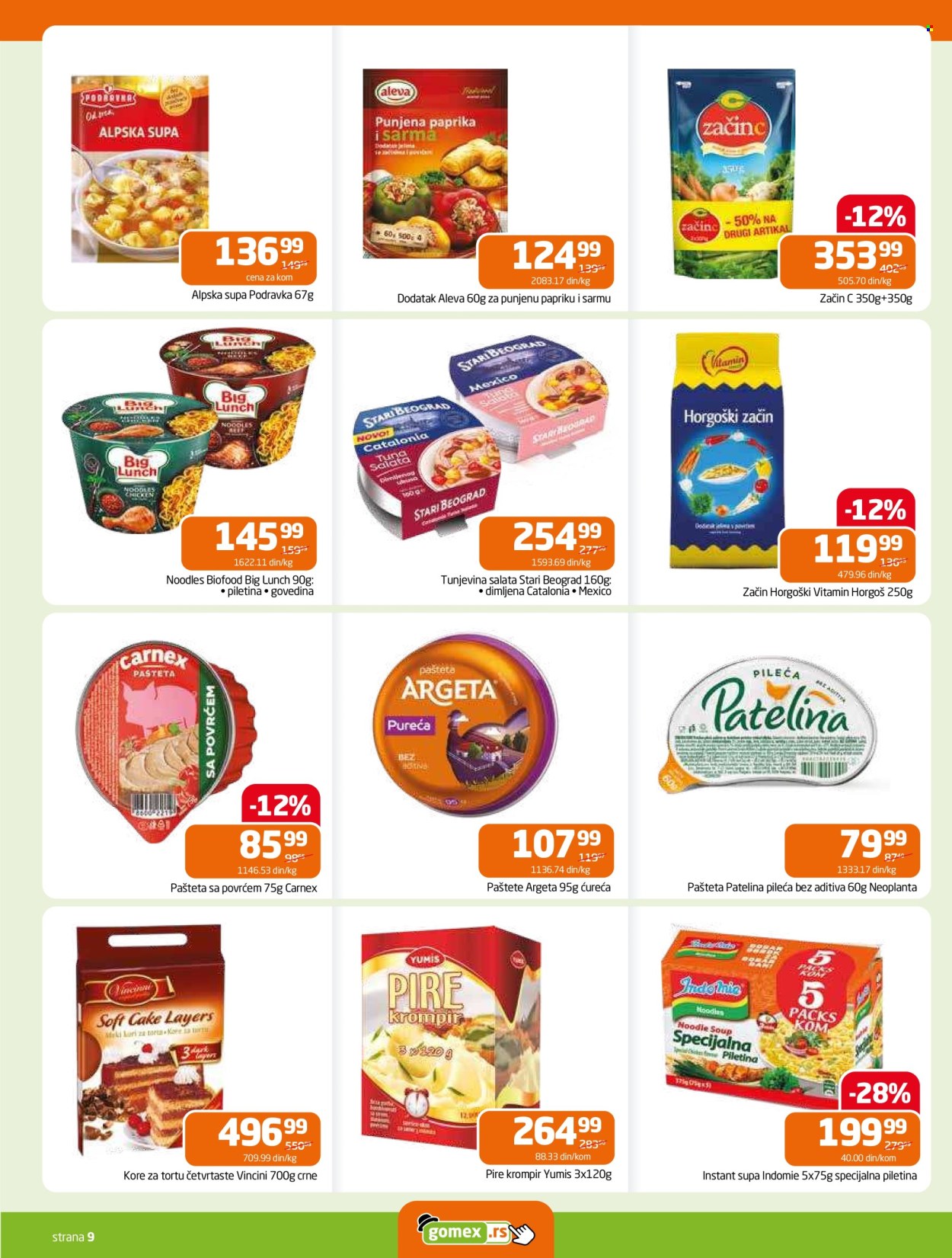 Gomex katalog - 24.09.2025 - 07.10.2025. Stranica 9