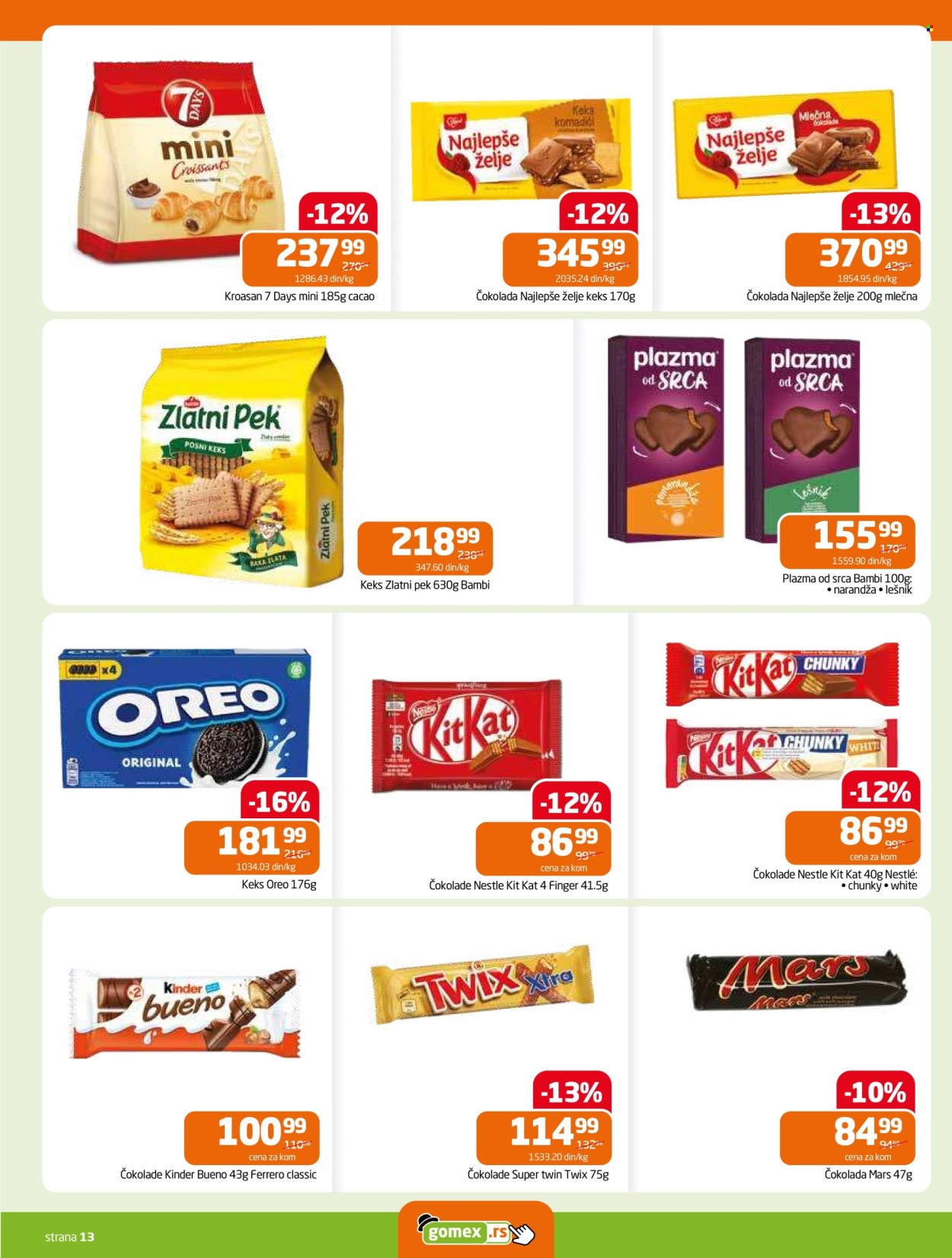 Gomex katalog - 24.09.2025 - 07.10.2025. Stranica 13
