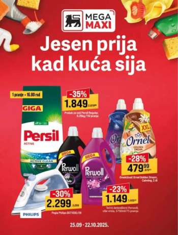 Mega Maxi katalog - 25.09.2025 - 22.10.2025.