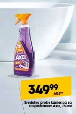 Sredstvo protiv kamenca sa raspršivačem Axel, 750ml