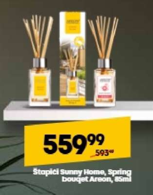 Štapići Sunny Home, Spring bouquet Areon, 85ml