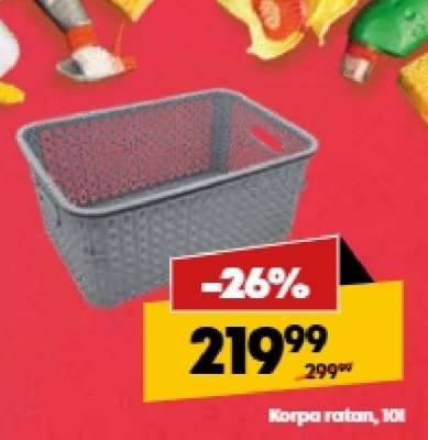 Korpa ratan, 10l