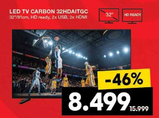LED TV CARBON 32HDAITGC