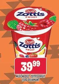 MLEČNI DEZ.ZOTTIS FRUIT