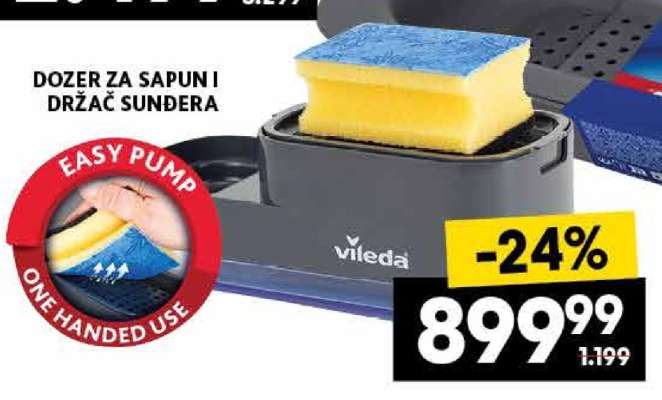 DOZER ZA SAPUN I DRŽAČ SUNĐERA