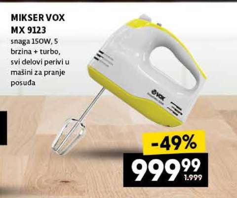 MIKSER VOX MX 9123
